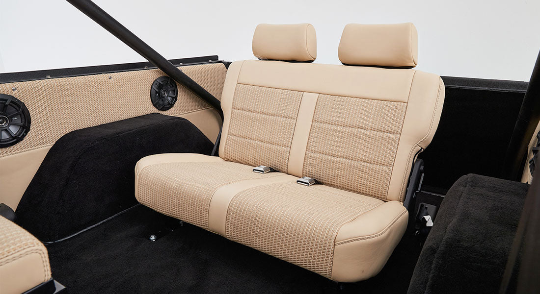 Classic Ford Bronco seating