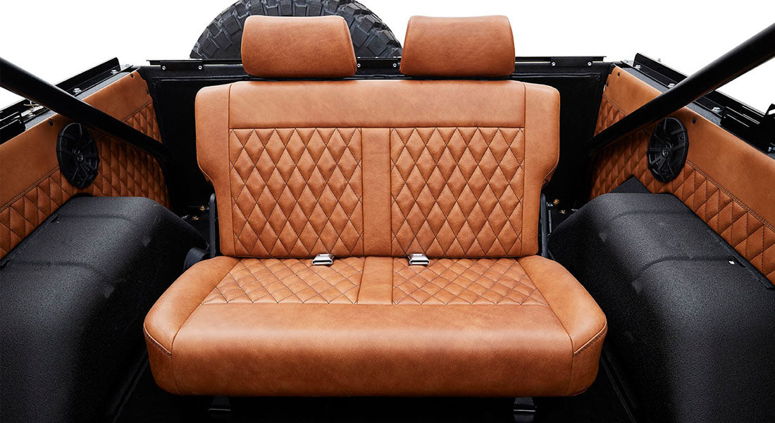Classic Ford Bronco seating