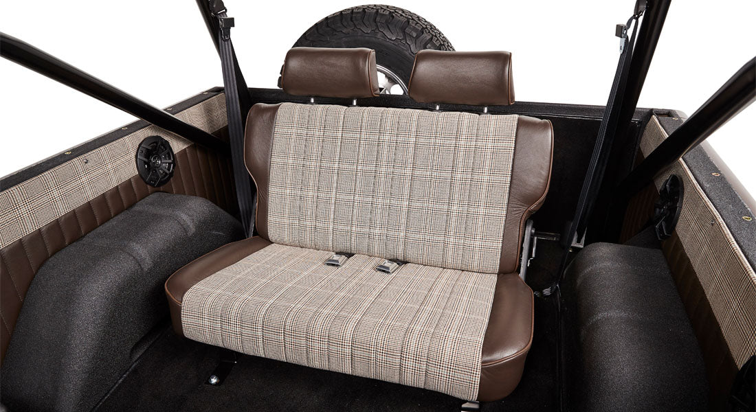 Classic Ford Bronco seating