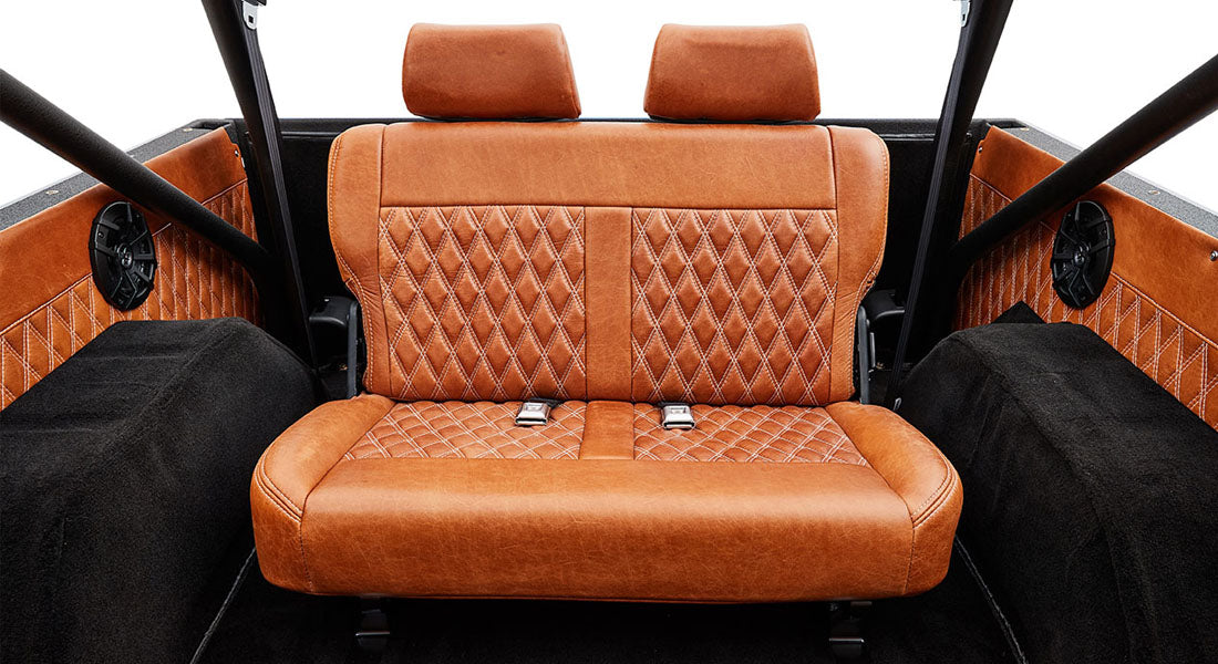 Classic Ford Bronco seating