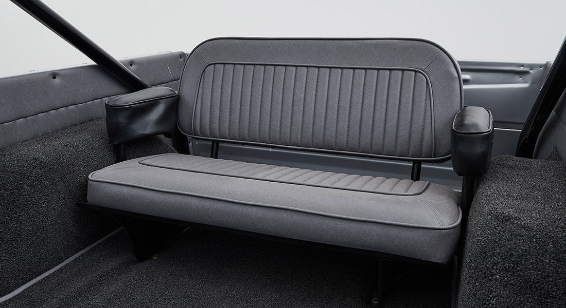 Classic Ford Bronco seating