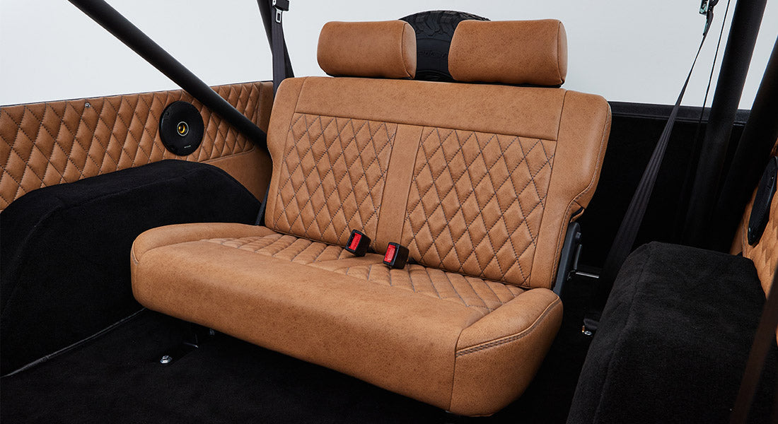 Classic Ford Bronco seating