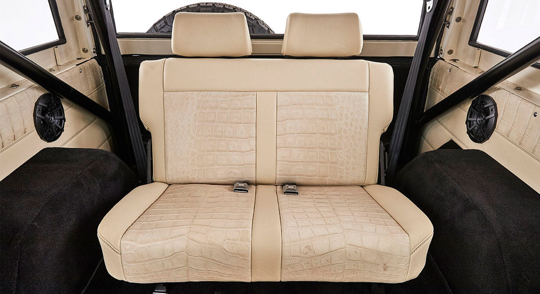 Classic Ford Bronco seating