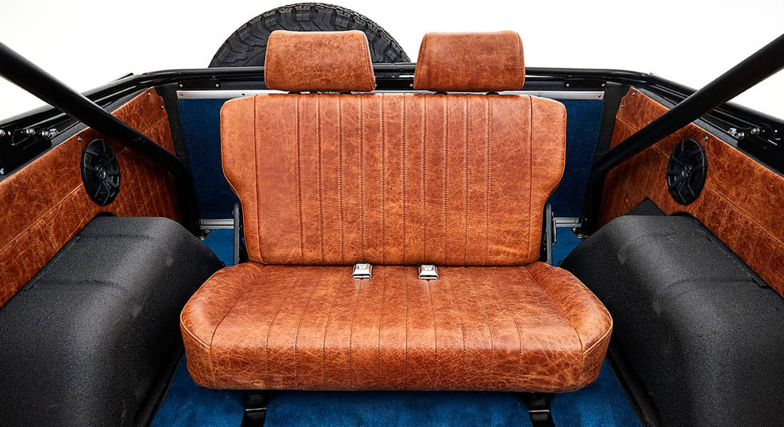 Classic Ford Bronco seating