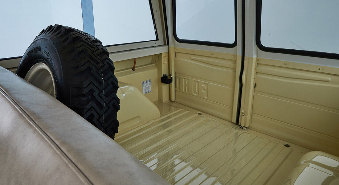 Classic Ford Bronco seating