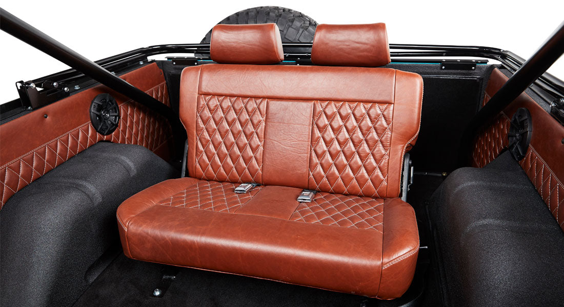 Classic Ford Bronco seating