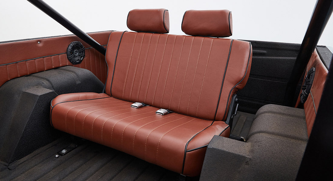 Classic Ford Bronco seating