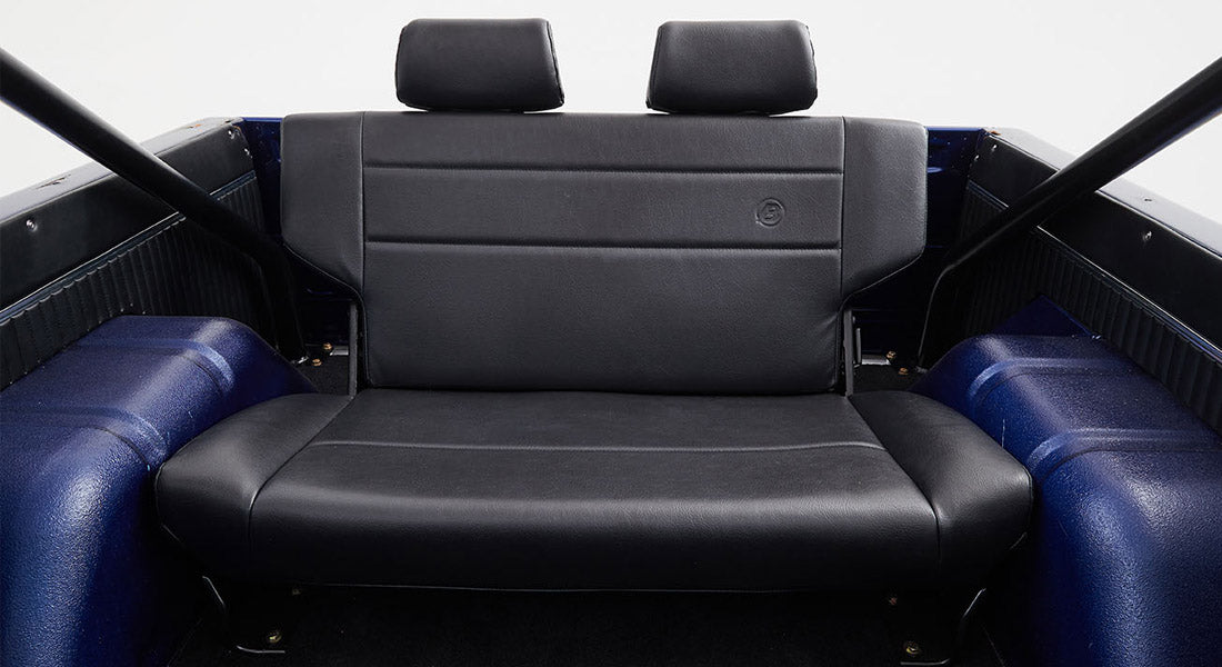 Classic Ford Bronco seating