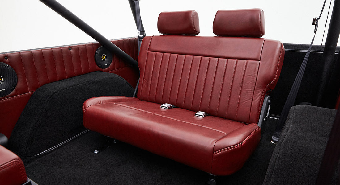 Classic Ford Bronco seating
