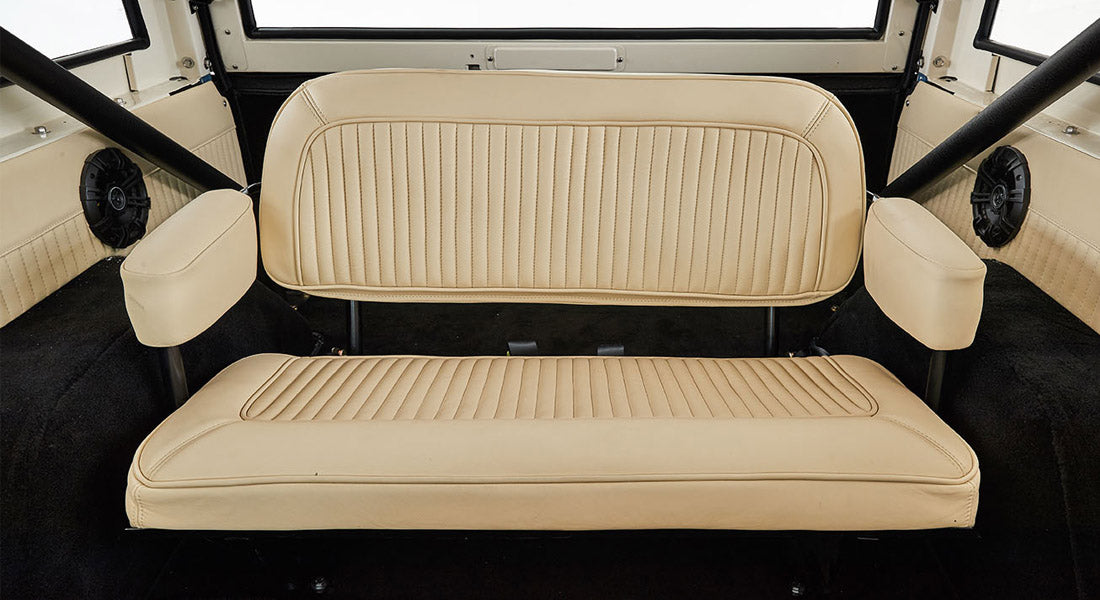 Classic Ford Bronco seating