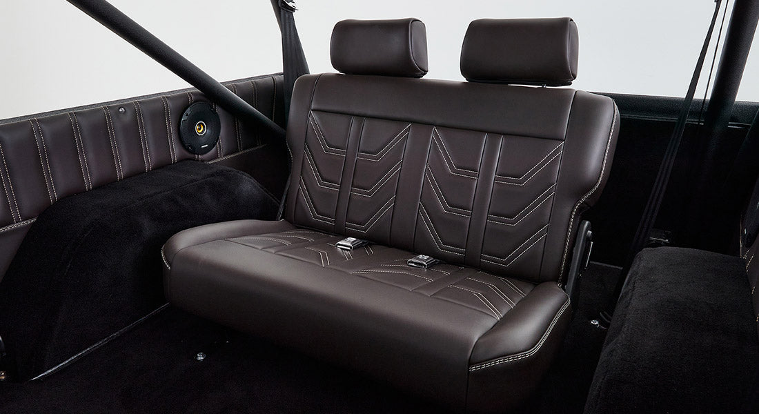 Classic Ford Bronco seating