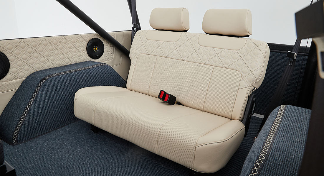 Classic Ford Bronco seating