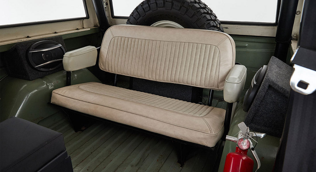 Classic Ford Bronco seating