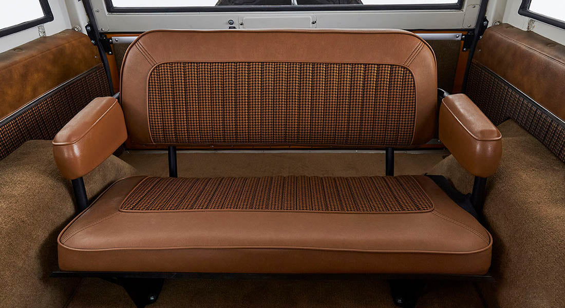 Classic Ford Bronco seating