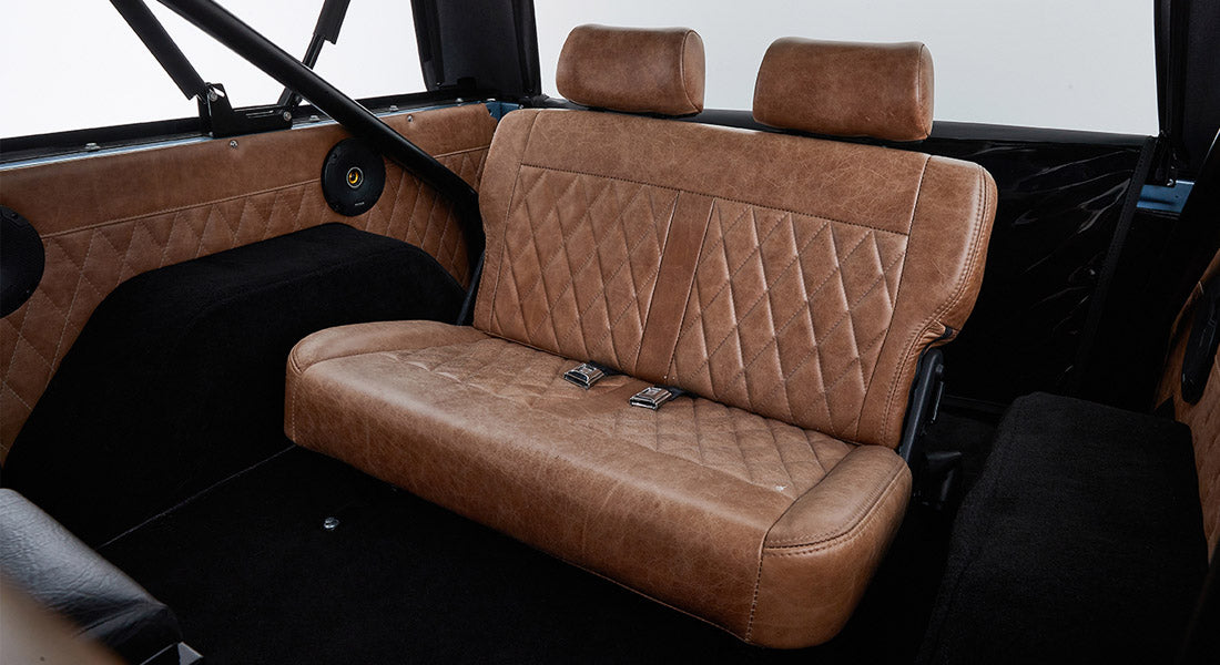 Classic Ford Bronco seating