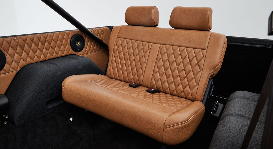 Classic Ford Bronco seating