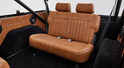 Classic Ford Bronco seating