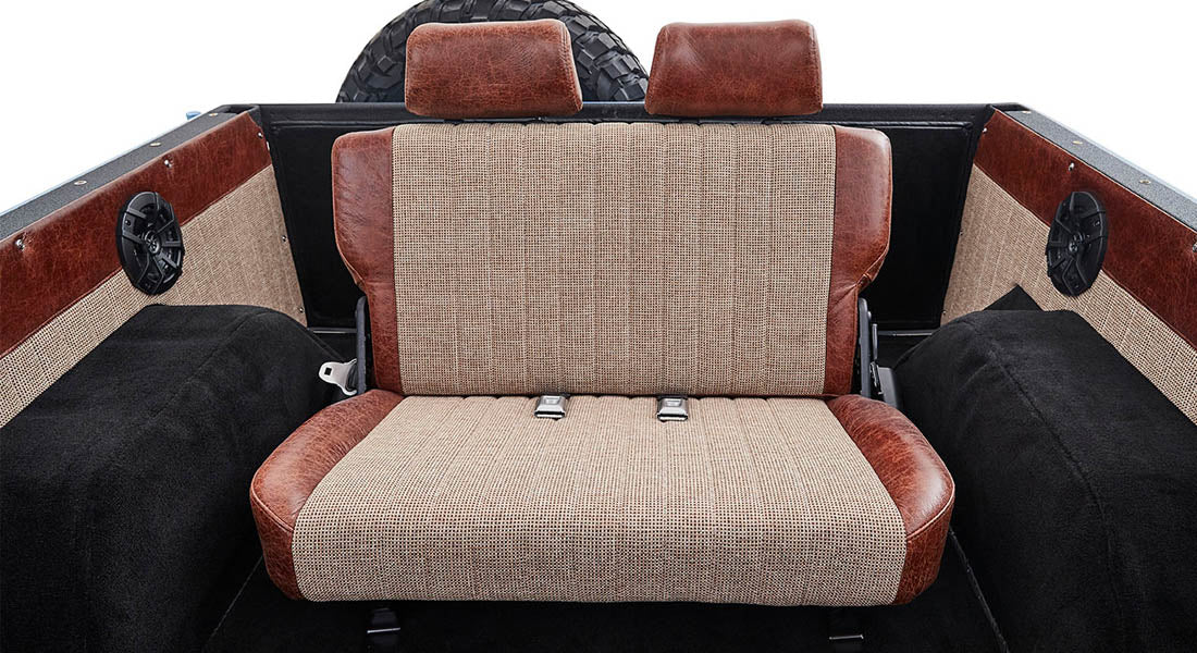 Classic Ford Bronco seating