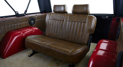 Classic Ford Bronco seating