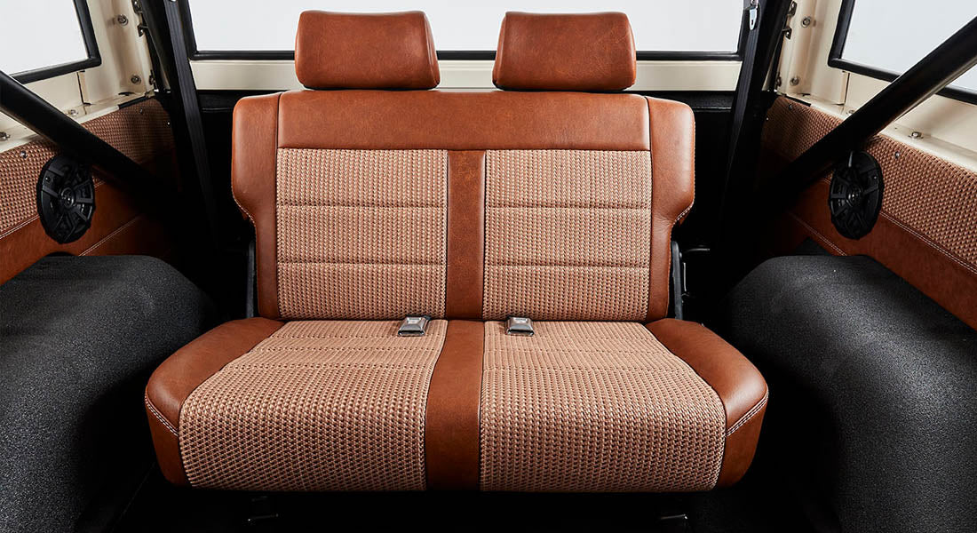 Classic Ford Bronco seating