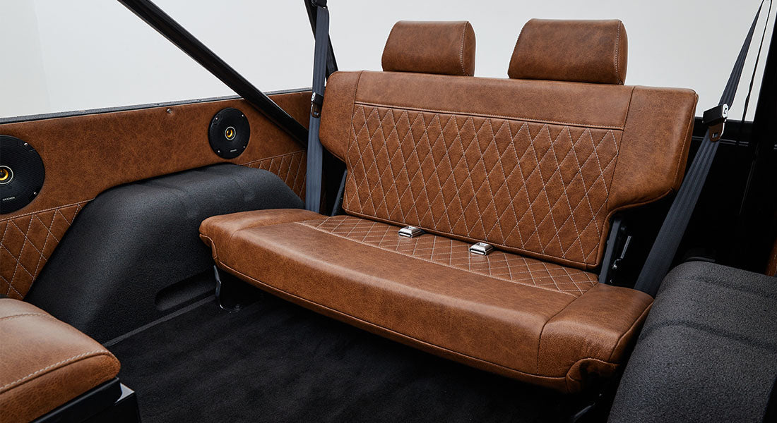 Classic Ford Bronco seating