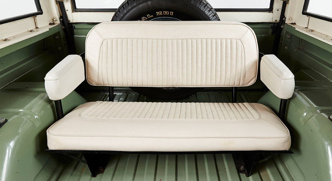 Classic Ford Bronco seating