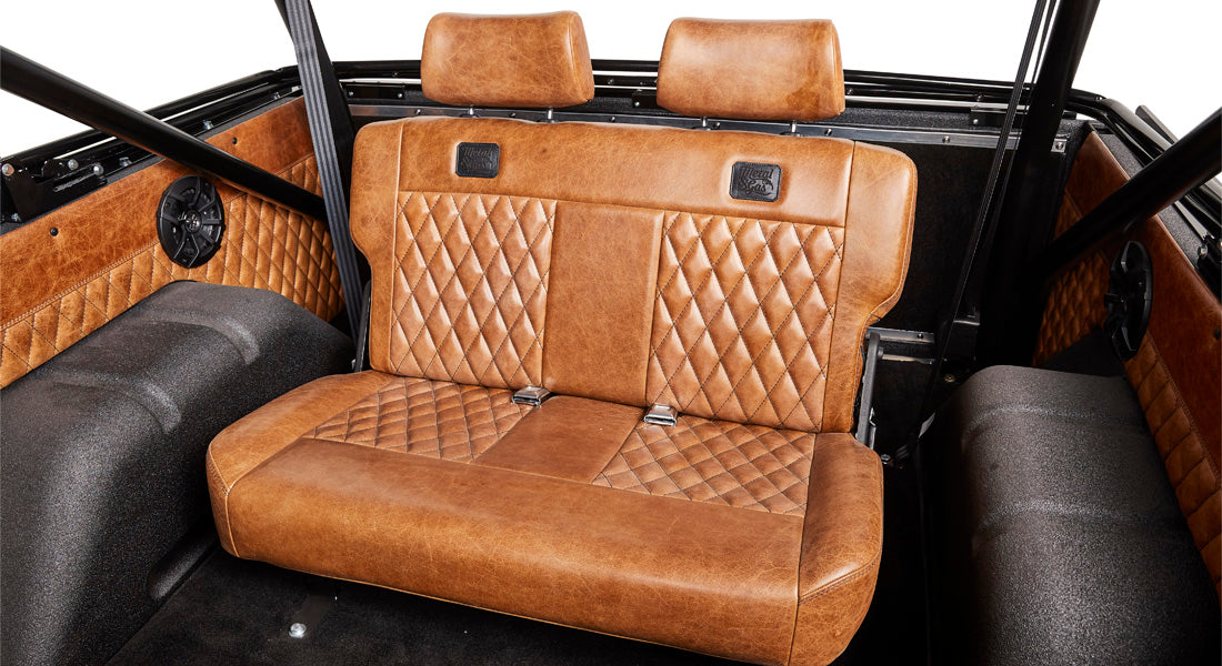 Classic Ford Bronco seating