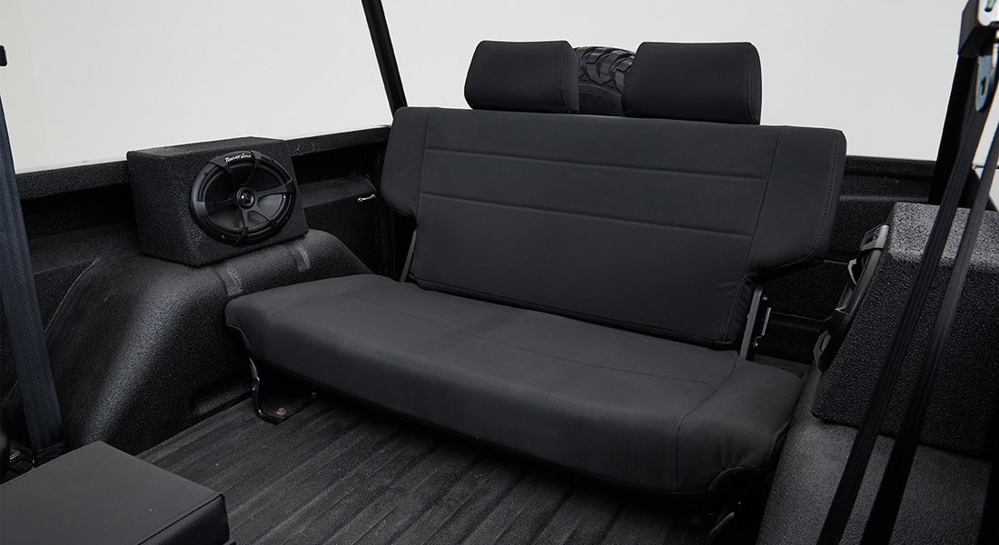 Classic Ford Bronco seating