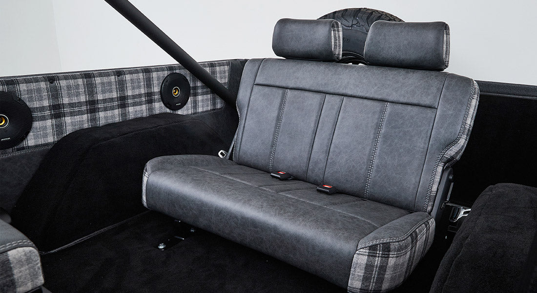 Classic Ford Bronco seating