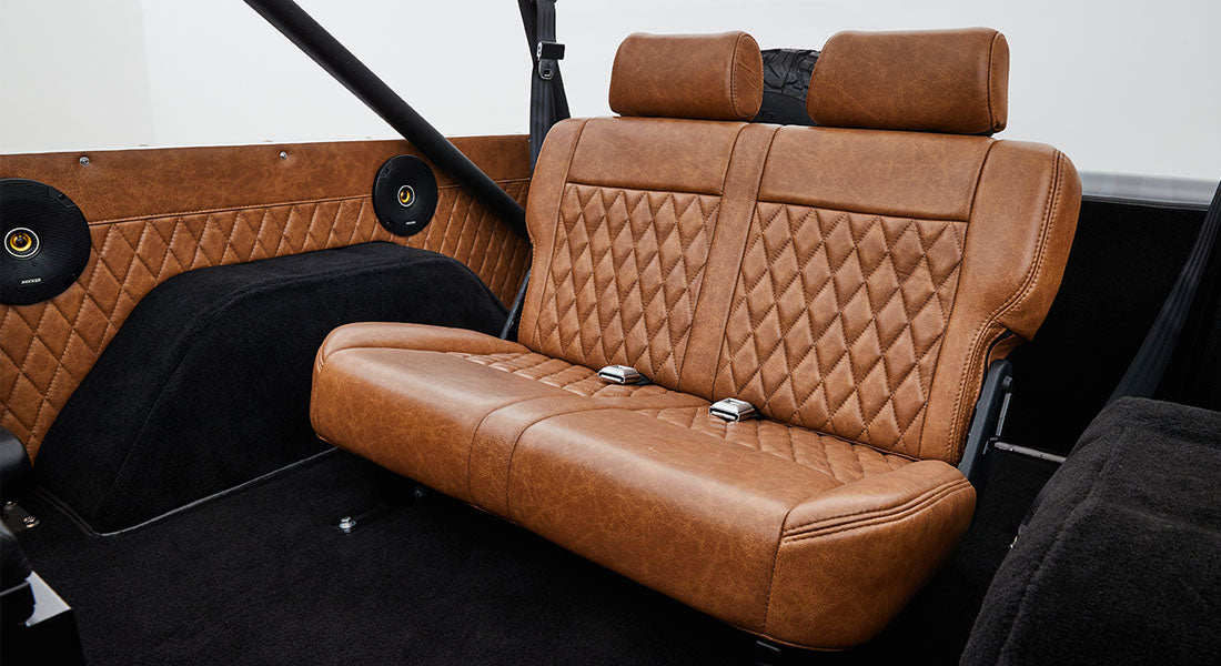 Classic Ford Bronco seating
