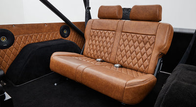 Classic Ford Bronco seating