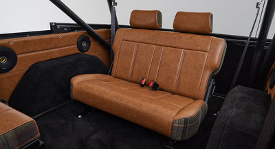 Classic Ford Bronco seating