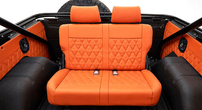 Classic Ford Bronco seating