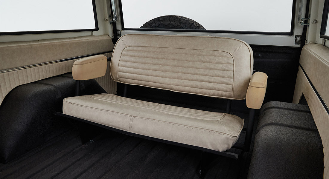 Classic Ford Bronco seating