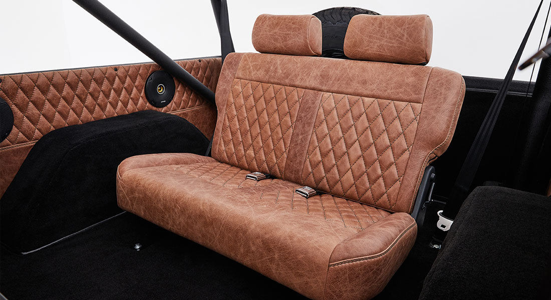 Classic Ford Bronco seating