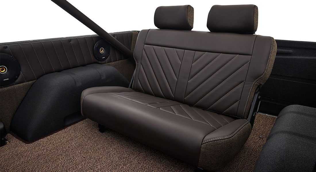 Classic Ford Bronco seating