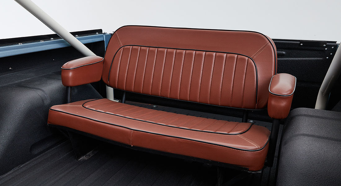 Classic Ford Bronco seating
