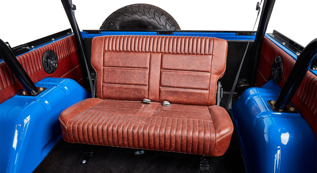 Classic Ford Bronco seating