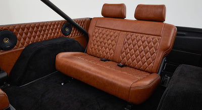 Classic Ford Bronco seating