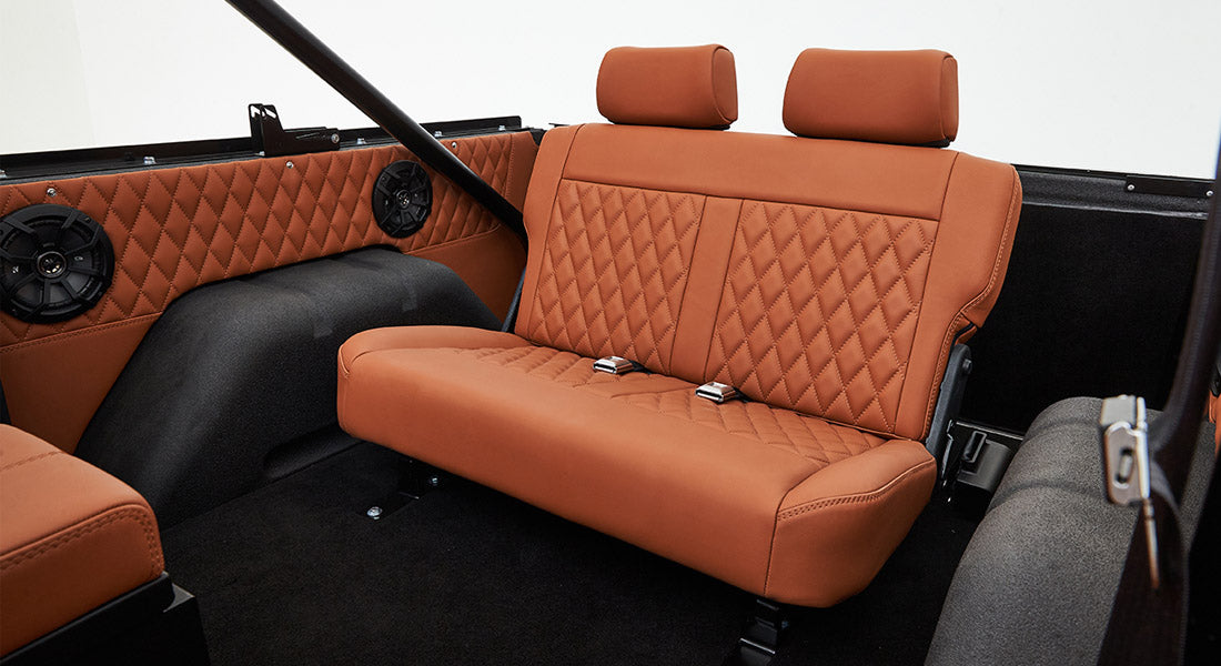 Classic Ford Bronco seating
