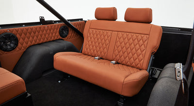 Classic Ford Bronco seating