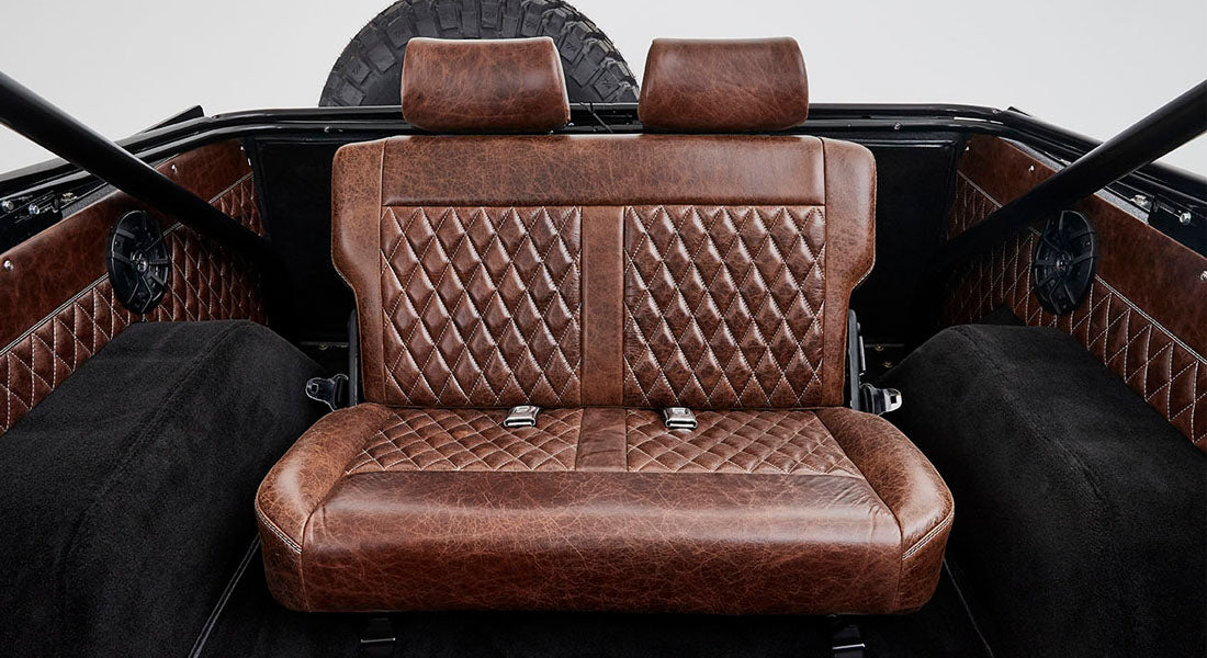 Classic Ford Bronco seating
