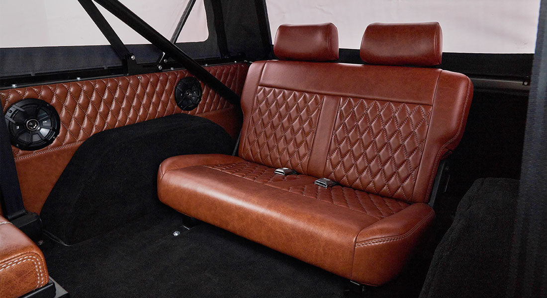 Classic Ford Bronco seating