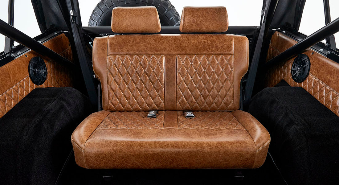 Classic Ford Bronco seating