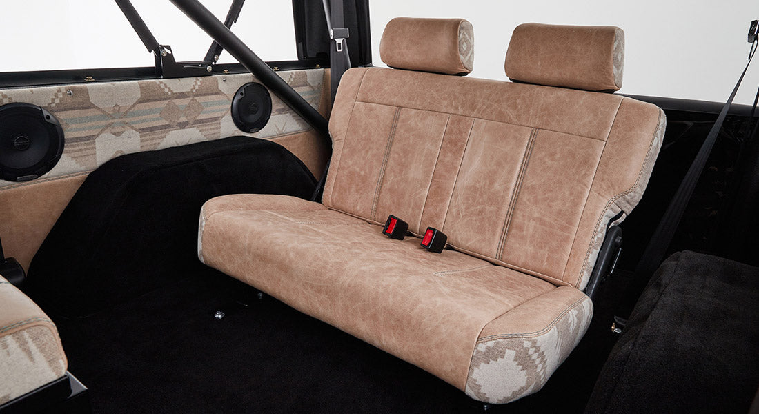 Classic Ford Bronco seating