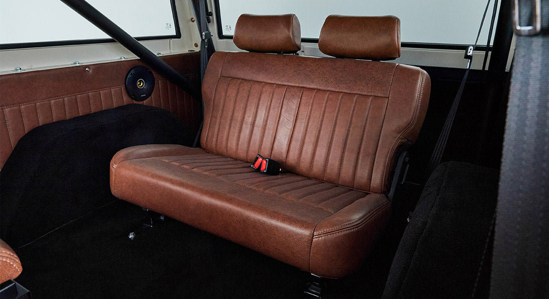 Classic Ford Bronco seating