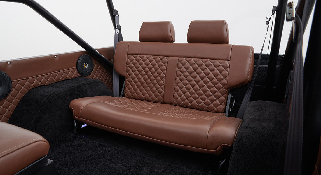 Classic Ford Bronco seating