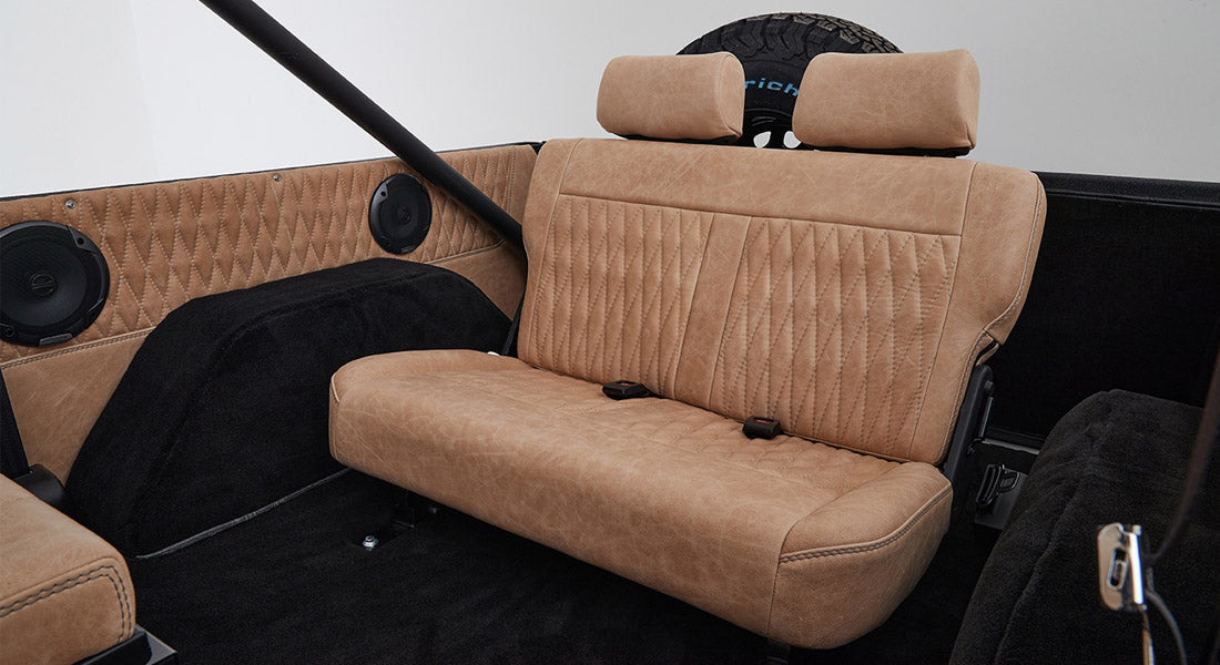 Classic Ford Bronco seating