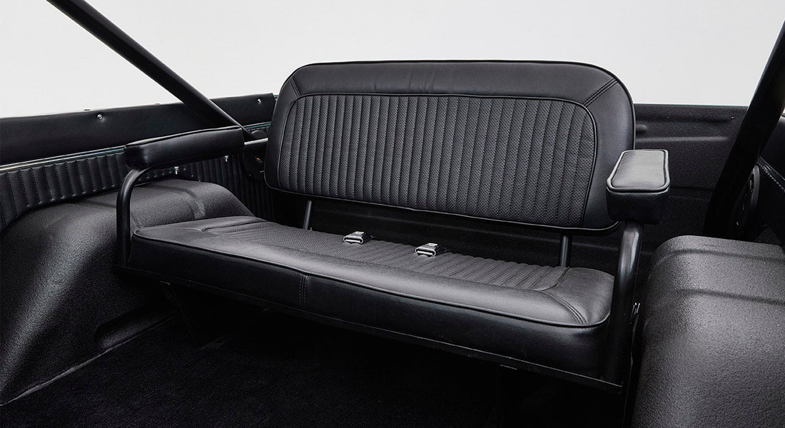 Classic Ford Bronco seating