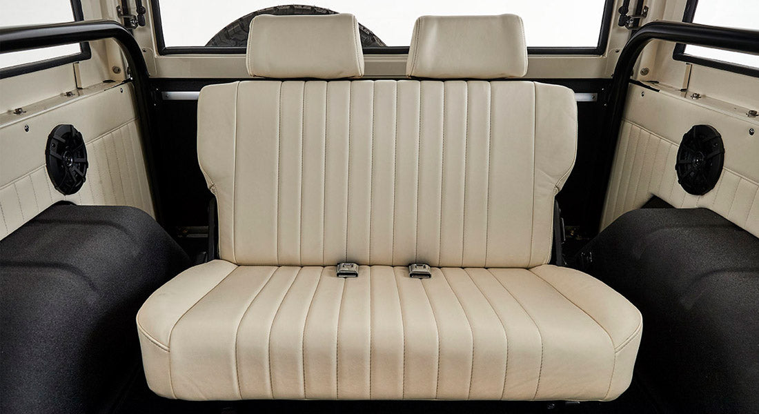 Classic Ford Bronco seating
